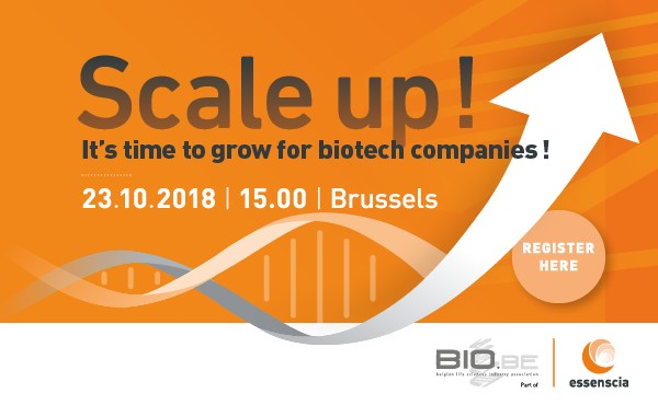  bio.be: Scale up! It’s time to grow for biotech companies! 